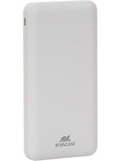 Rivacase Rivapower VA2010 Power Bank 10000mAh με 2 Θύρες USB-A White