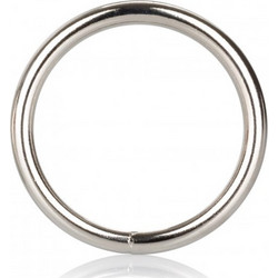 Naughty Toys Penis Ring Xlarge 6cm Δαχτυλίδι Πέους Μεταλλικό 6cm Ασημί