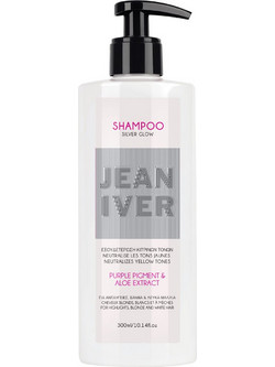 Jean Iver Silver Glow Σαμπουάν για Προστασία Χρώματος για Βαμμένα Μαλλιά 300ml