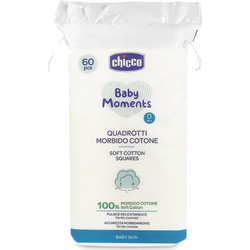 Chicco Baby Moments Μαντηλάκια από Μαλακό Βαμβάκι 0m+ 60τεμ