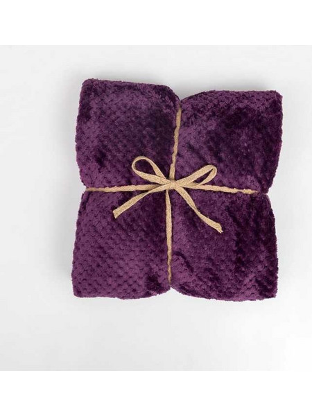 ΚΟΥΒΕΡΤΑ FLEECE ΜΟΝΗ (PRISMA ΜΕΛΙΤΖΑΝΙ) - BOREA HOME 160x220 PRISMA ΜΕΛΙΤΖΑΝΙ / 100% ΠΟΛΥΕΣΤΕΡ