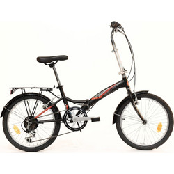 Matrix Commuter Steel 2021 Σπαστό Ποδήλατο Πόλης 20" Μαύρο