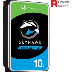 Seagate SkyHawk AI 10TB HDD Σκληρός Δίσκος 3.5" Sata 3 7200rpm με 256MB Cache