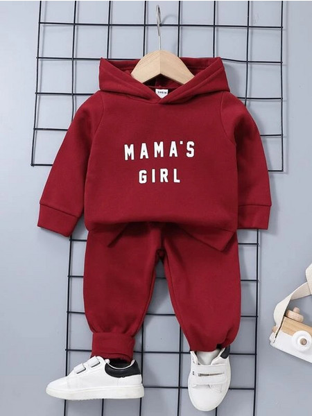 Σετ Φούτερ με κουκούλα mamas girl