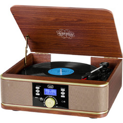 Trevi ΤΤ-1042 DAB Πικάπ με Ηχεία Bluetooth & USB Brown