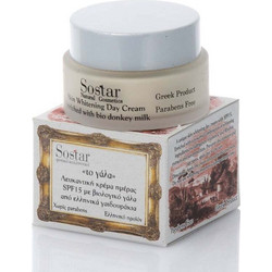 Sostar Το Γάλα Λευκαντική Κρέμα Ημέρας SPF15 50ml