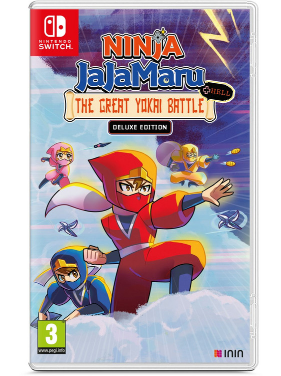 Ninja JaJaMaru The Great Yokai Battle + Hell Deluxe Edition Nintendo Switch