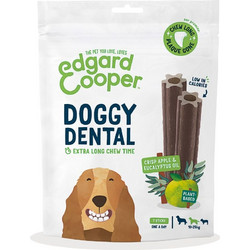 Edgard & Cooper Doggy Dental Apple & Eucalyptus M 7τμχ
