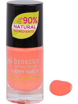 Benecos Peach Sorbet Gloss Βερνίκι Νυχιών 5ml