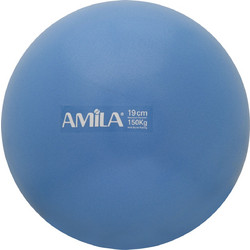 AMILA Μπάλα Γυμναστικής AMILA Pilates Ball 19 cm Μπλε Bulk