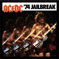 AC / DC (74 Jailbreak) Wooden Framed Print 31.5 x 31.5cm - ACPPR48072