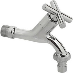ΒΡΥΣΗ ΣΦΑΙΡΙΚΗ 1/2 ΧΡΩΜΕ BALL VALVE