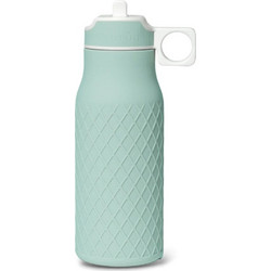Nuuroo Isa Desert Sage Παιδικό Μπουκάλι Σιλικόνη BPA Free με Καλαμάκι Μπλε 400ml