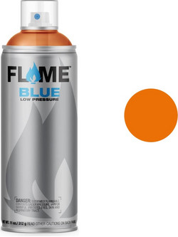 Flame Blue Σπρέι Βαφής Light Orange Ματ 400ml