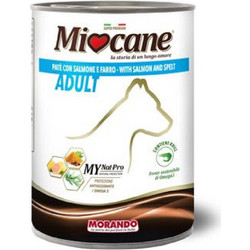 Morando Μiocane Adult Pate Salmon & Spelt 400gr