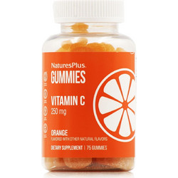Nature's Plus Gummies Vitamin C 250mg Orange 75 Ζελεδάκια