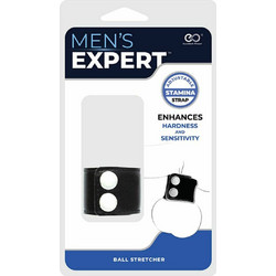 NMC Men's Expert Ball Stretcher 3cm Ρυθμιζόμενα Δαχτυλίδι Όρχεων 3cm Μαύρο