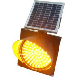 Ηλιακό παλλόμενο φανάρι σήμανσης 95 LED