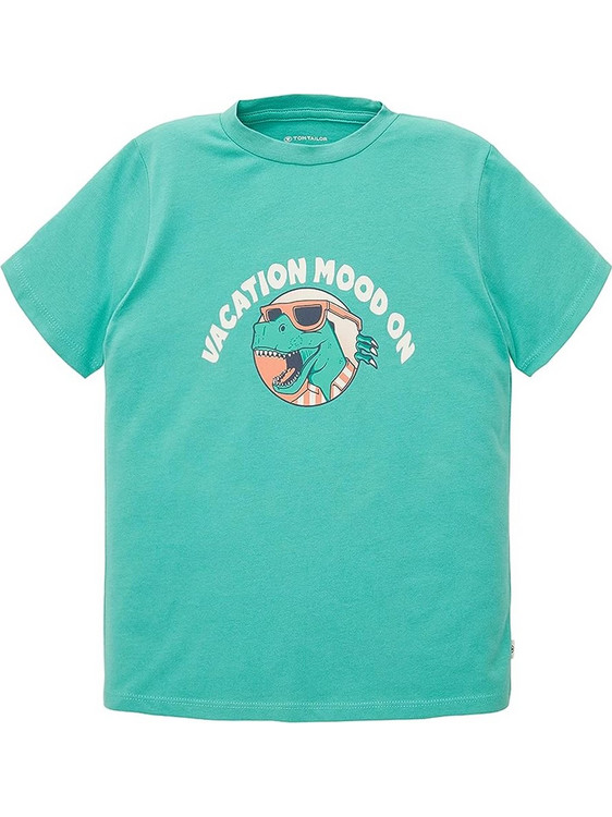 Tom Tailor Παιδικό T-Shirt Κοντομάνικο Βεραμάν 1036033-16945