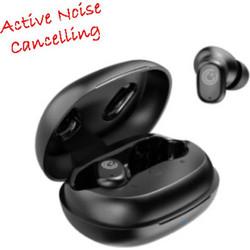 Sonic Gear EarPump TWS 16 ANC Ακουστικά Bluetooth In Ear Ανθεκτικά στο Νερό Black