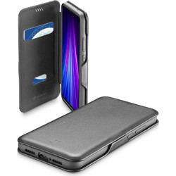 Cellular Line 366567 Clutch Book Δερματίνης Μαύρο (Redmi Note 8 Pro)