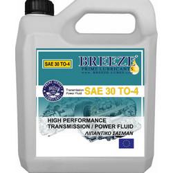 BREEZE - EUROPE Λιπαντικό Σασμάν BREEZE SAE 30 TO-4 , 4lt BRTO430-04