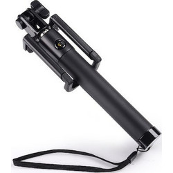 LOCUST Selfie stick UCH-BK, Bluetooth, 80cm, Black