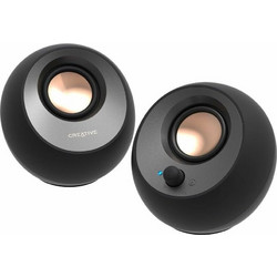 Creative Pebble V3 Ασύρματα Ηχεία Υπολογιστή 2.0 8W με Bluetooth Black