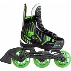 Mission RH Lil Ripper Inline Rollers Παιδικά Μαύρα Πράσινα