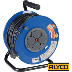 ALYCO 199430 Μπαλαντέζα καρούλι 3x1.5 IP40 50m με καπάκια