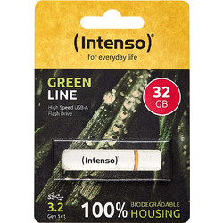 Intenso Green Line 32GB USB Stick 3.2 Gen 1 με USB-A