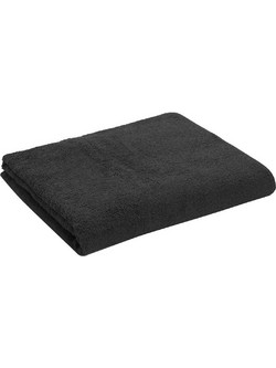 Beauty Home Active Vat Dyed Πετσέτα Θαλάσσης Μαύρη 80x200cm