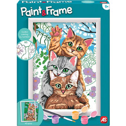 Paint & Frame Ζωγραφίζω Με Αριθμούς Funny Kitties (1038-41010)