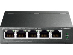 TP-Link TL-SG105PE V2 Managed L2 Switch με 5 Θύρες Ethernet 1Gbps