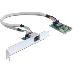 DeLOCK 95228 Ενσύρματη Κάρτα Δικτύου 1Gbps Mini PCI-e