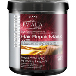 Yanni Extensions Keratin & Argan Oil Hair Repair Μάσκα Μαλλιών Κερατίνης για Επανόρθωση & Ψαλίδα για Ξηρά & Ταλαιπωρημένα Μαλλιά 1lt