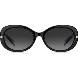 Marc Jacobs MARC1013/S 807/9O Γυναικεία Γυαλιά Ηλίου Οβάλ Κοκάλινα Μαύρα με Μαύρο Degradee Φακό