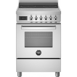 Bertazzoni PRO64I1EXT Κουζίνα Ηλεκτρική 58lt με Επαγωγικές Εστίες 59.5cm