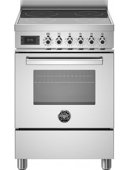 Bertazzoni PRO64I1EXT Κουζίνα Ηλεκτρική 58lt με Επαγωγικές Εστίες 59.5cm