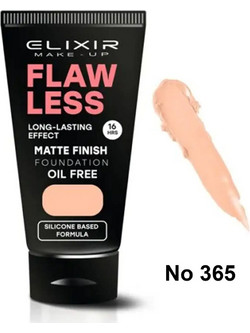 Elixir Flawless Matte Finish 365 Natural Buff Liquid Foundation 30ml