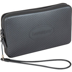 Havaianas 4141386-0040 Γυναικείο Νεσεσέρ Παραλίας 16.5x10cm Ανθρακί