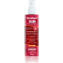 Heremco Histoplastin Dry Αδιάβροχο Λάδι Μαυρίσματος Σώματος SPF6 200ml