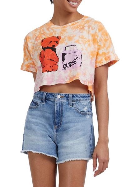 Top Guess Teddy Crop W3GI62K9RM4-F0I0 Γυναικείο
