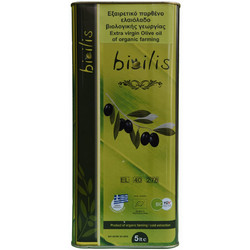 Ελαιόλαδο Εξτρά Παρθένο BioIlis 5Lt ΒΙΟ