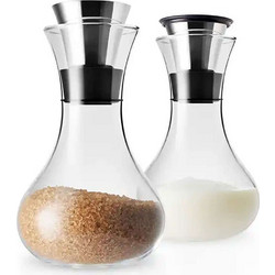 Γαλατιέρα-Ζαχαριέρα (Σετ 2Τμχ) 567545 250ml Clear Eva Solo Ατσάλι,Γυαλί