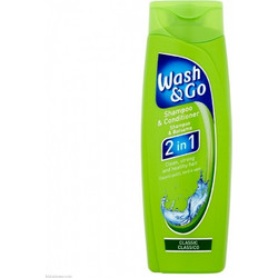 Wash & Go 2 In 1 Classic Σαμπουάν & Conditioner κατά της Πιτυρίδας 200ml