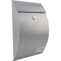 BORMANN BMB1000 Γραμματοκιβώτιο Μ22xΠ7xΥ30cm,Ασημί