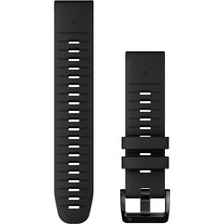 Garmin QuickFit 22mm Λουράκι Σιλικόνης Black (Instinct 2)