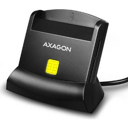 Axagon CRESM2 Card Reader USB-A 2.0 για SD / microSD / Smart Card / SIM