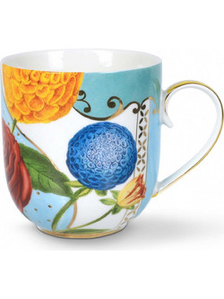 PIP STUDIO ΠΟΡΣΕΛΑΝΙΝΗ ΚΟΥΠΑ ROYAL FLOWERS ΠΟΛΥΧΡΩΜΗ 260ml